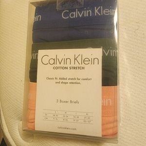 Calvin Klein 3 pack boxer breifs underwear- Size XL - never opened